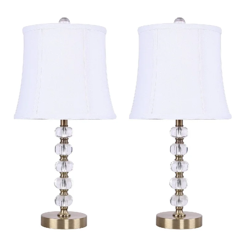 Antique Soft Brass / Softback Off-White LInen
