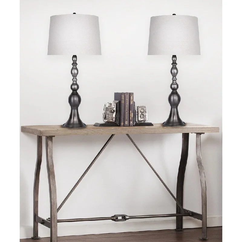 rustic farmhouse table lamps for cozy kitchensrustic farmhouse table lamps for cozy kitchens35" Vintage Metal Table Lamp Set with Modern Balustrade Design and Natural Linen Tapered Drum Shades rustic farmhouse table lamps for cozy kitchensrustic farmhouse table lamps for cozy kitchens35" Vintage Metal Table Lamp Set with Modern Balustrade Design and Natural Linen Tapered Drum Shades