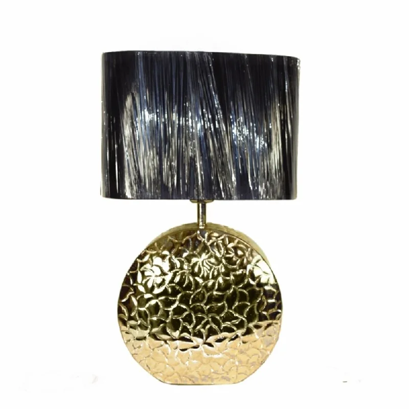 rustic farmhouse table lamps for cozy kitchensrustic farmhouse table lamps for cozy kitchensAlluring Aluminun and Nickle Lamp , Gold