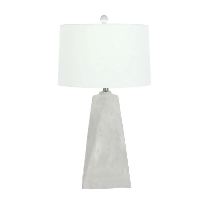 modern minimalist table lamps for contemporary living roomsmodern minimalist table lamps for contemporary living roomsBenzara Mallory Beige Cement Table Lamp