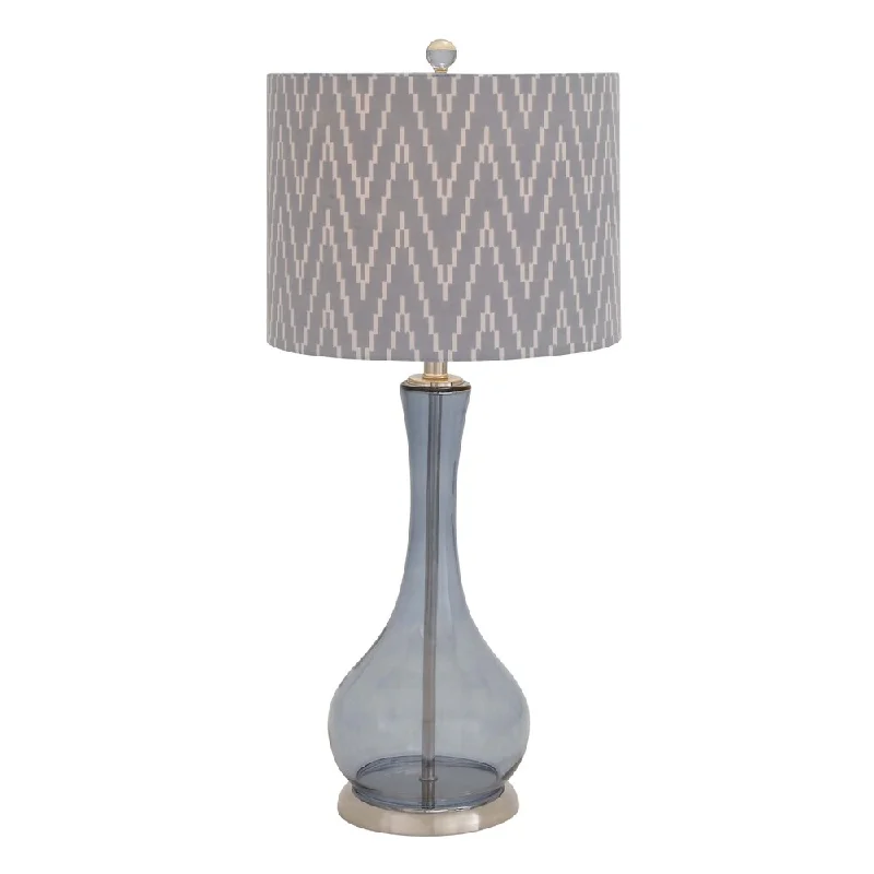 industrial style table lamps with exposed bulbs for loft apartmentsindustrial style table lamps with exposed bulbs for loft apartmentsBenzara The Genie's Glass Metal Table Lamp