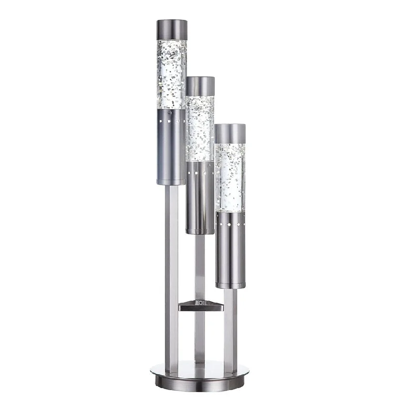gothic style table lamps with dark finishes for a mysterious lookgothic style table lamps with dark finishes for a mysterious lookContemporary Metal Table Lamp with Three LED Glass Tubes, Silver