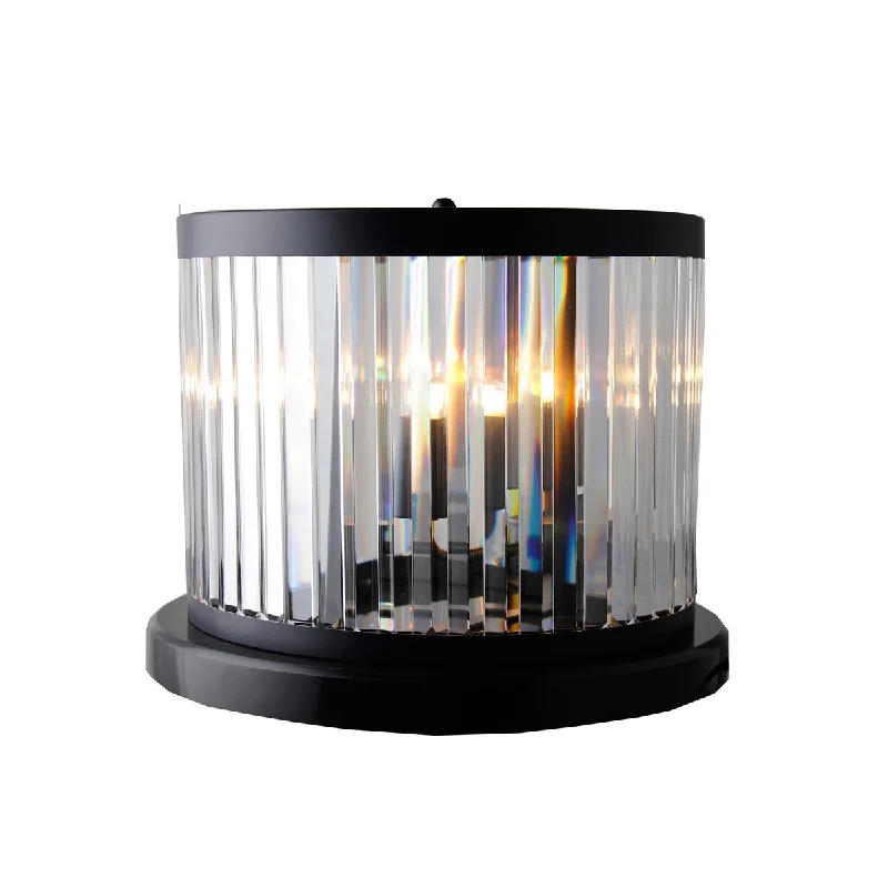 fabric table lamps with a linen shade for a relaxed and breathable lookfabric table lamps with a linen shade for a relaxed and breathable lookCrystal and Black Marble Table Lamp with Iron Frame in Black Finish - 12"H x 14"W
