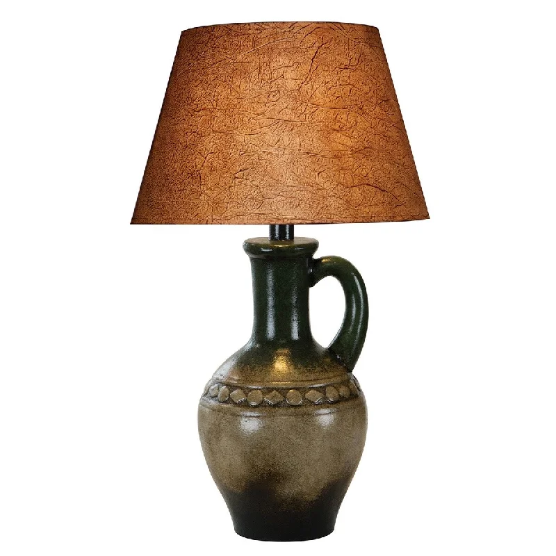 bohemian table lamps with colorful patterns for eclectic bedroomsbohemian table lamps with colorful patterns for eclectic bedroomsEni 31 Inch Modern Table Lamp, Empire Shade, Urn Base, Multicolor Finish