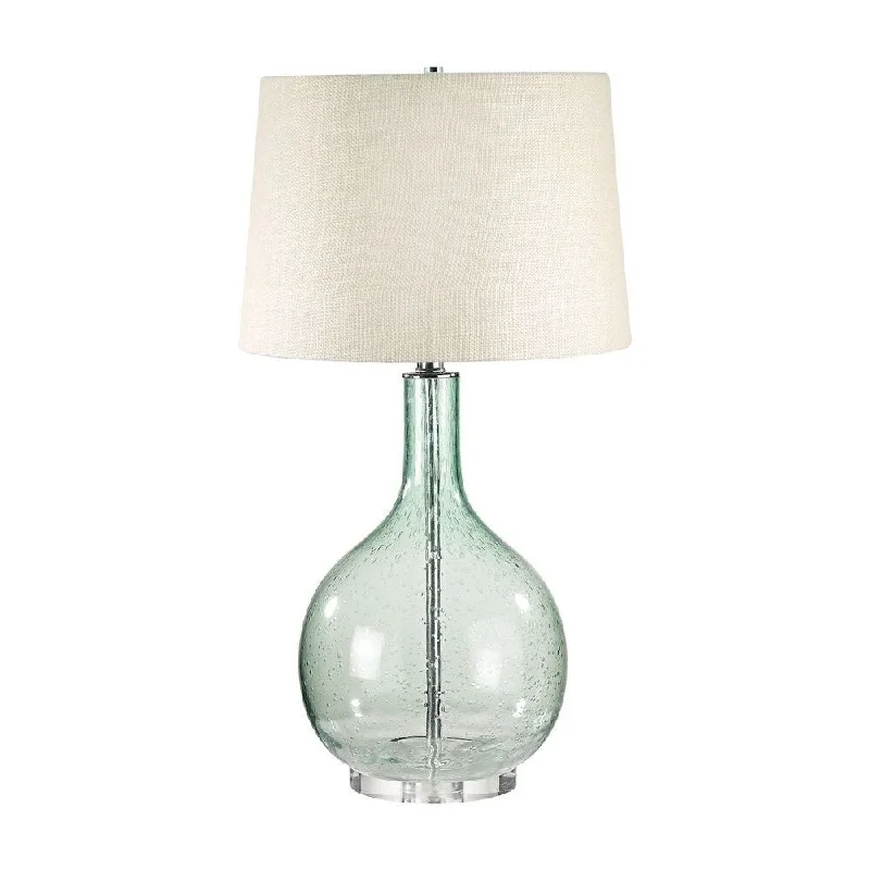 mid century modern table lamps with iconic designs for a stylish studymid century modern table lamps with iconic designs for a stylish studyGreen Gourd Table Lamp Made Of Glass With A Off-White Burlap Shade