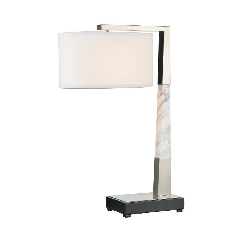 marble table lamps with a luxurious veined pattern for high end decormarble table lamps with a luxurious veined pattern for high end decorJesmond Way - 1 Light Table Lamp Brushed Nickel/White Marble/Matte marble table lamps with a luxurious veined pattern for high end decormarble table lamps with a luxurious veined pattern for high end decorJesmond Way - 1 Light Table Lamp Brushed Nickel/White Marble/Matte