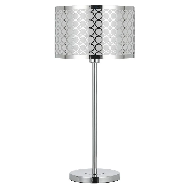 ceramic table lamps with hand painted designs for an artistic touchceramic table lamps with hand painted designs for an artistic touchMadrid Chrome Metal 150-watt 3-way Table Lamp