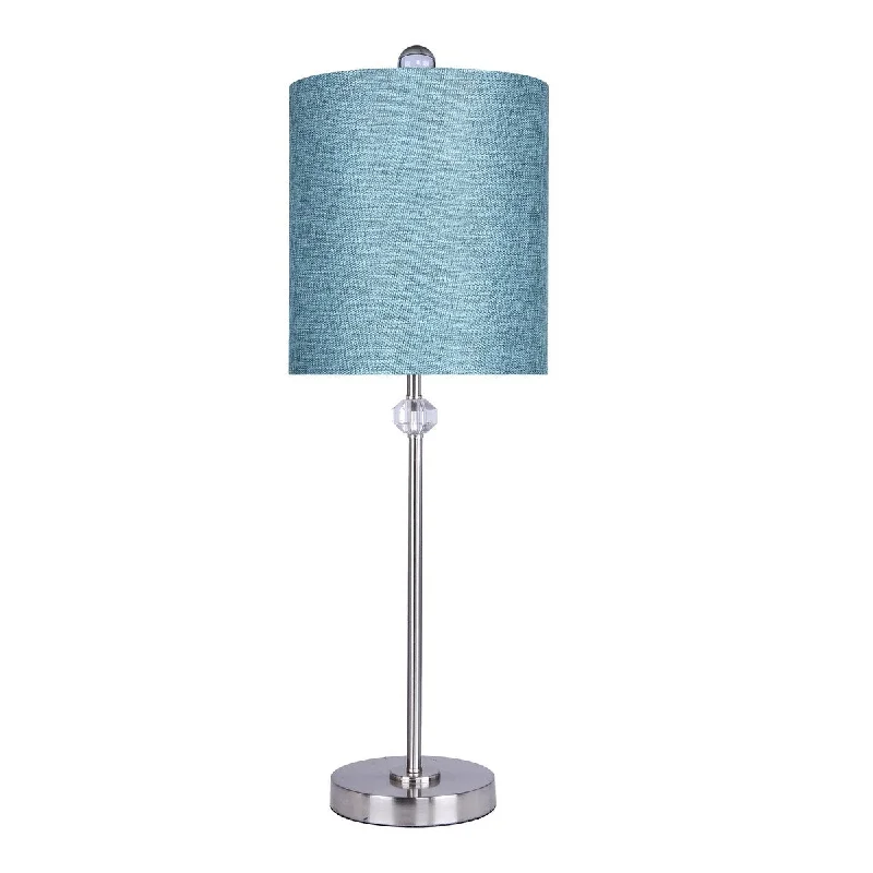 Teal Linen / Brushed Nickel