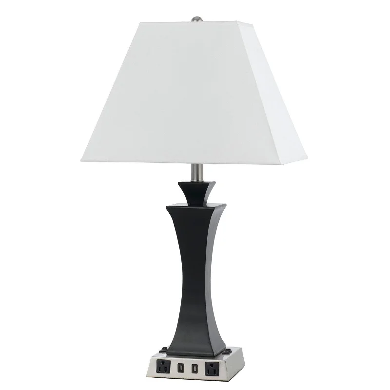 coastal style table lamps with nautical elements for beach housescoastal style table lamps with nautical elements for beach housesNight Stand Lamp with 2 Power outlets and 2 USB Ports, Black and White coastal style table lamps with nautical elements for beach housescoastal style table lamps with nautical elements for beach housesNight Stand Lamp with 2 Power outlets and 2 USB Ports, Black and White