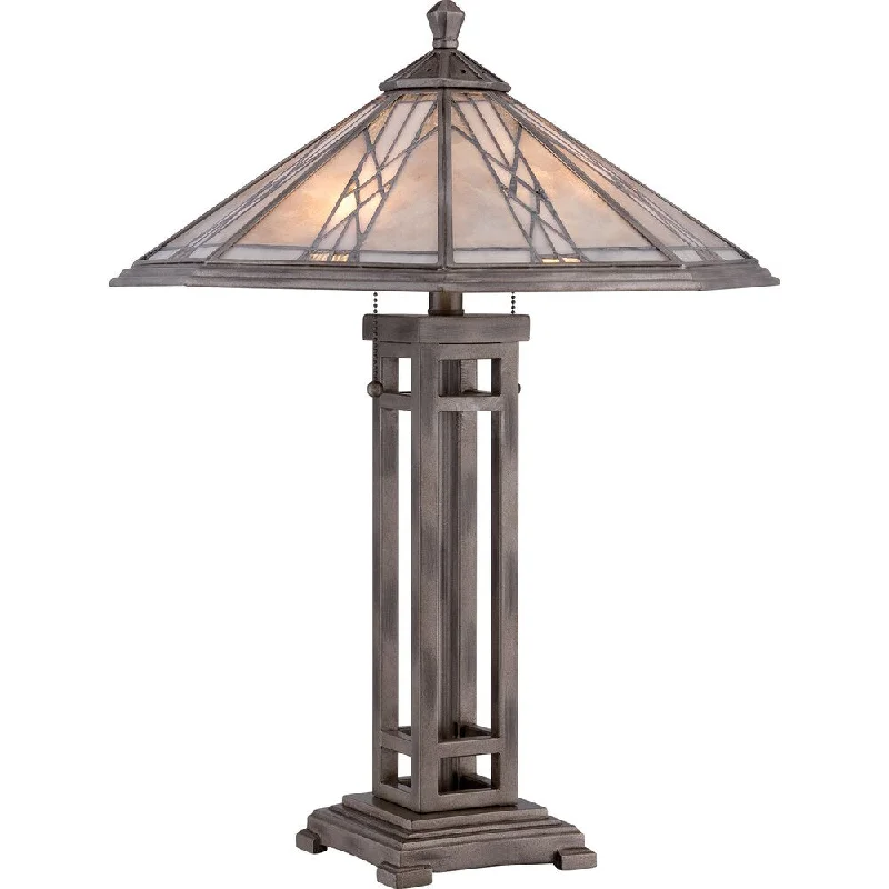 coastal style table lamps with nautical elements for beach housescoastal style table lamps with nautical elements for beach housesQuoizel Cyrus Anniversary Silver Finish 2-light Table Lamp