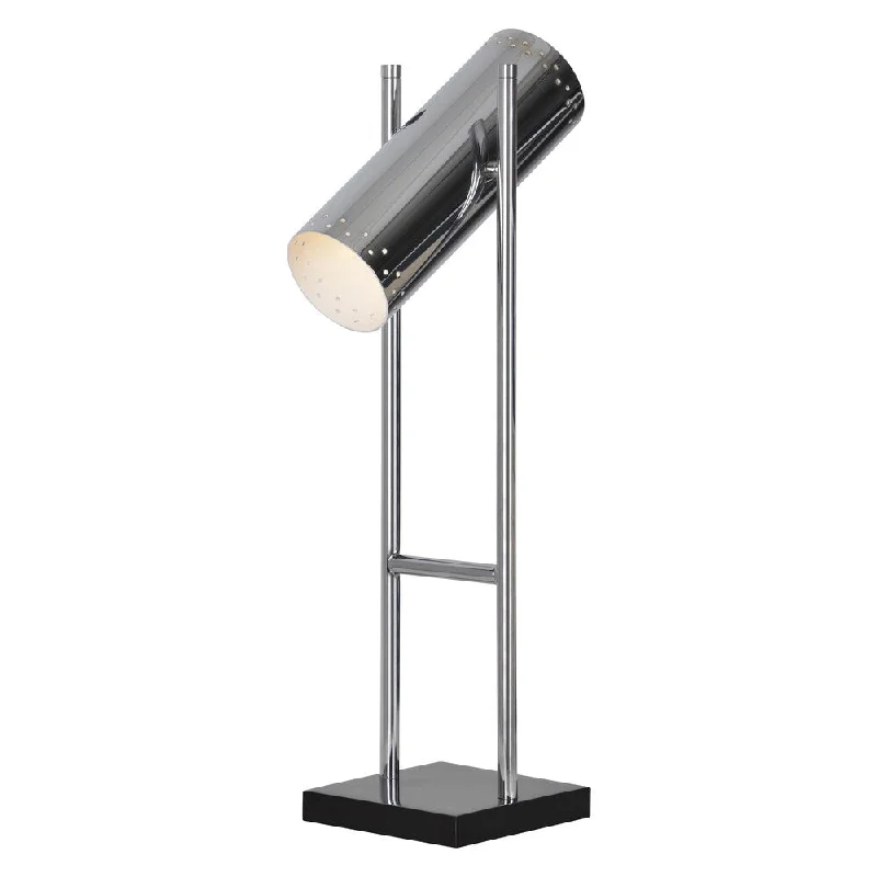 marble table lamps with a luxurious veined pattern for high end decormarble table lamps with a luxurious veined pattern for high end decorRen Wil Dispatch Single-light Chrome Table Lamp