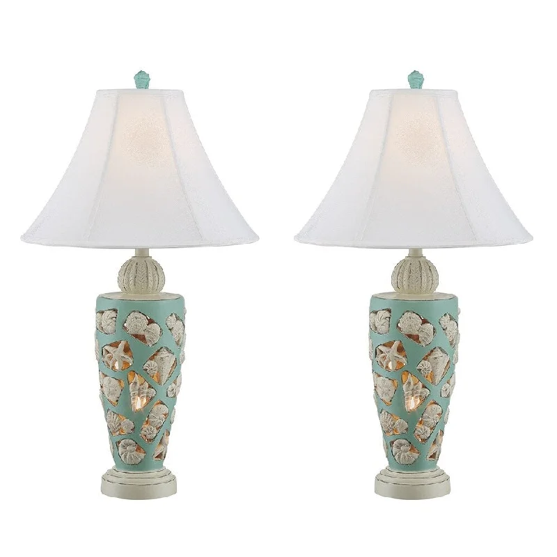 glass table lamps with a frosted surface for soft light diffusionglass table lamps with a frosted surface for soft light diffusionSanibel Beach Shells Night Light 31" high