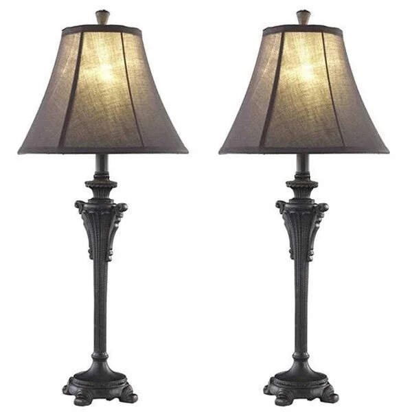 bohemian table lamps with colorful patterns for eclectic bedroomsbohemian table lamps with colorful patterns for eclectic bedroomsSomette 1-light Black Table Lamps (Set of 2)