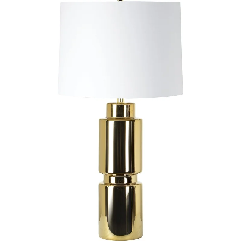 ceramic table lamps with hand painted designs for an artistic touchceramic table lamps with hand painted designs for an artistic touchStrick & Bolton Clarice Gold Ceramic Table Lamp