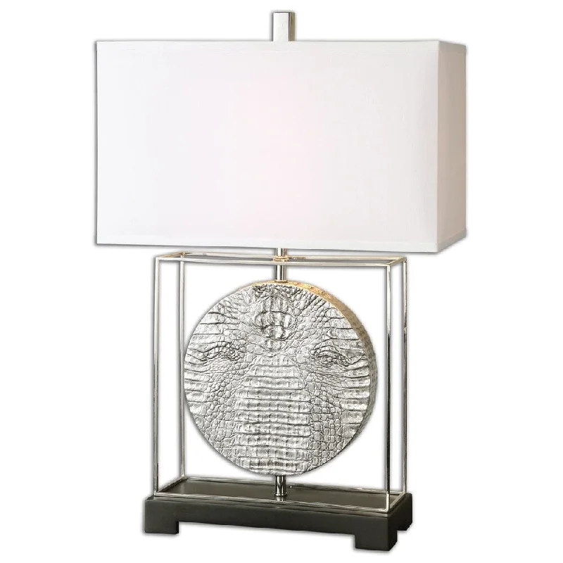 asian inspired table lamps with bamboo accents for a zen atmosphereasian inspired table lamps with bamboo accents for a zen atmosphereTaratoare Polished Nickel Lamp