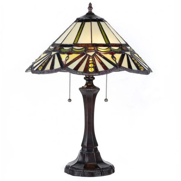 ceramic table lamps with hand painted designs for an artistic touchceramic table lamps with hand painted designs for an artistic touchTiffany Style 2-light Bronze Table Lamp