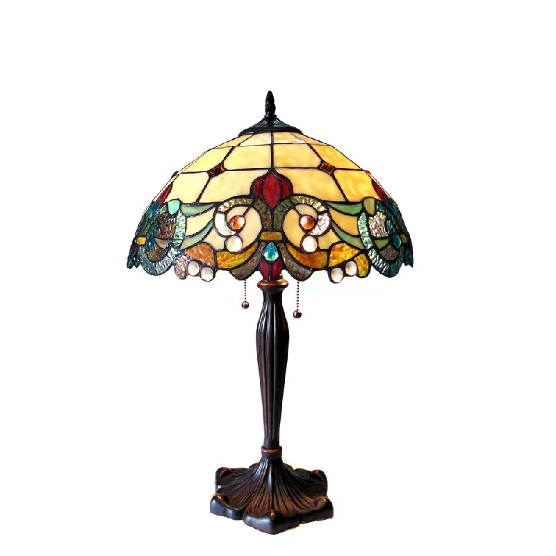 art deco table lamps with geometric shapes for a retro touchart deco table lamps with geometric shapes for a retro touchTiffany Style Victorian Design 2-light Bronze Table Lamp
