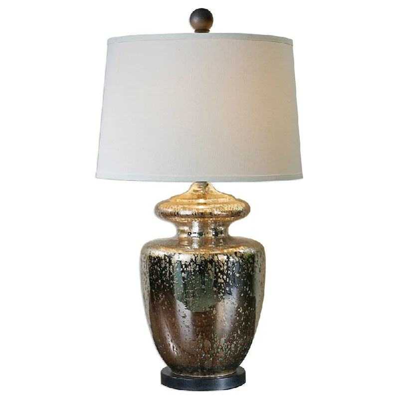 asian inspired table lamps with bamboo accents for a zen atmosphereasian inspired table lamps with bamboo accents for a zen atmosphereUttermost Ailette Antiqued Mercury Glass Lamp