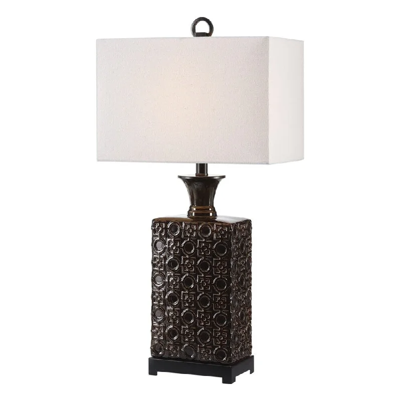 mid century modern table lamps with iconic designs for a stylish studymid century modern table lamps with iconic designs for a stylish studyUttermost Bertoia Metallic Bronze 1-light Table Lamp