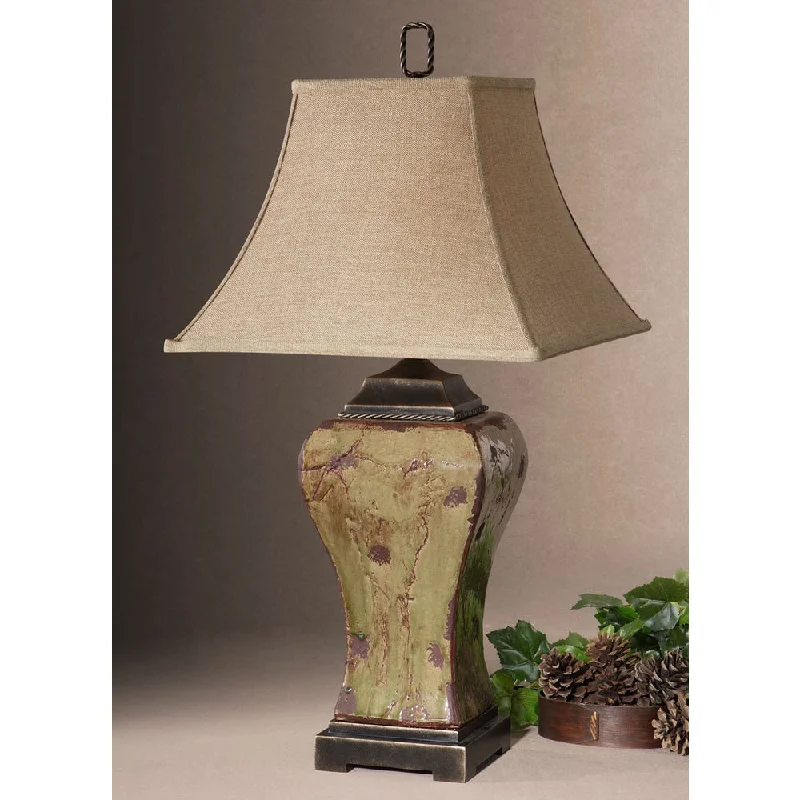 bohemian table lamps with colorful patterns for eclectic bedroomsbohemian table lamps with colorful patterns for eclectic bedroomsUttermost Porano Porcelain/ Resin Table Lamp