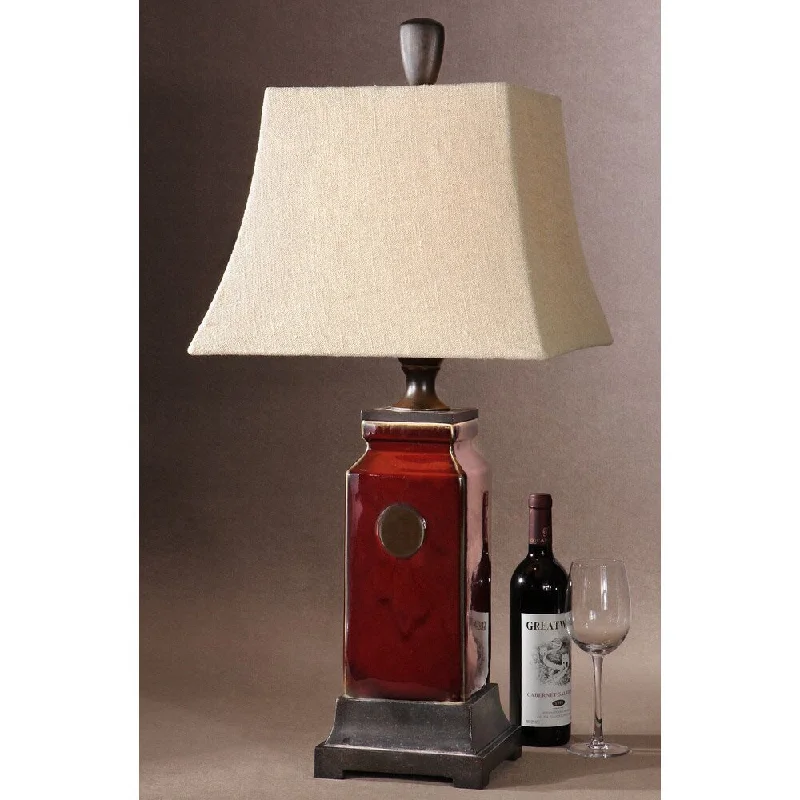 crystal table lamps with dazzling prisms for a glamorous effectcrystal table lamps with dazzling prisms for a glamorous effectUttermost Reggie Table Porcelain and Resin Table Lamp