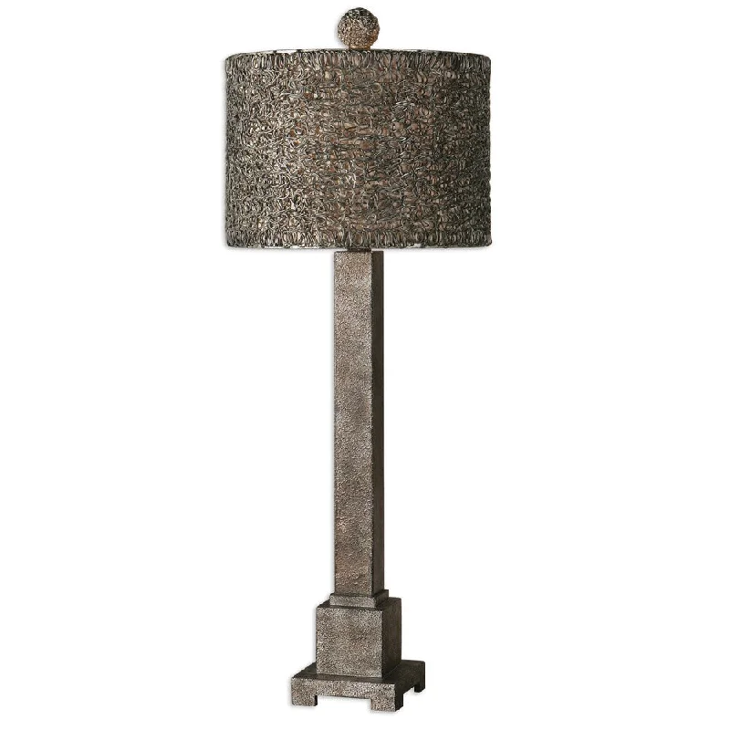 rustic farmhouse table lamps for cozy kitchensrustic farmhouse table lamps for cozy kitchensUttermost Sedilo 1-light Burnished Bronze Table Lamp