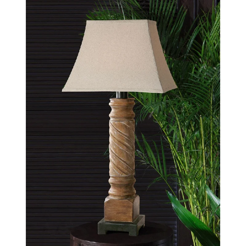 industrial style table lamps with exposed bulbs for loft apartmentsindustrial style table lamps with exposed bulbs for loft apartmentsUttermost Villaurbana Light Wood Grey Glaze Table Lamp