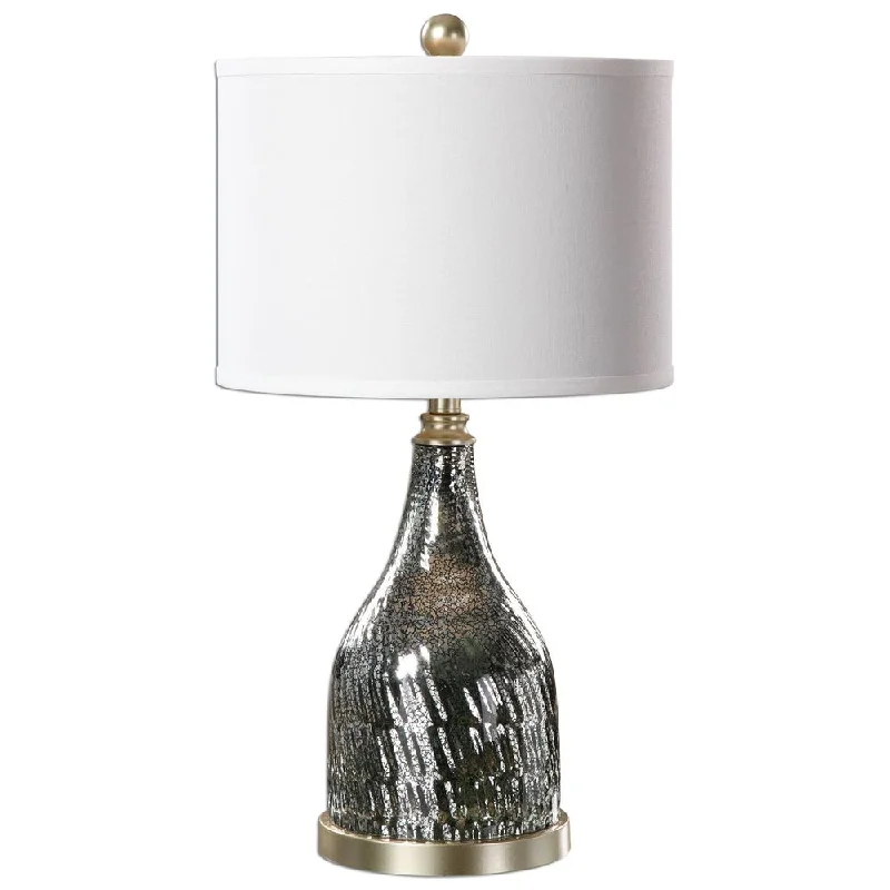 leather table lamps with a distressed texture for a rugged charmleather table lamps with a distressed texture for a rugged charmVaresino Mercury Glass Lamp