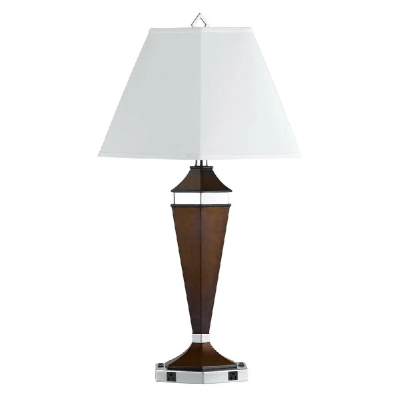 marble table lamps with a luxurious veined pattern for high end decormarble table lamps with a luxurious veined pattern for high end decorWhite/Silver/Brown Metal Two-outlet Table Lamp