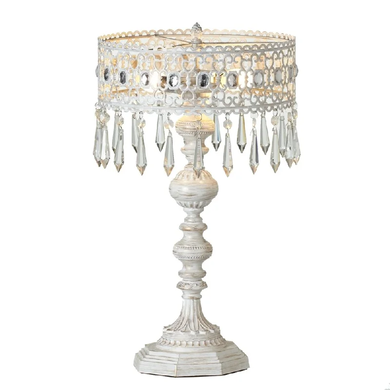 fabric table lamps with a linen shade for a relaxed and breathable lookfabric table lamps with a linen shade for a relaxed and breathable lookWhite with Gold Brush Filagree Beaded 2-Light Table Lamp.