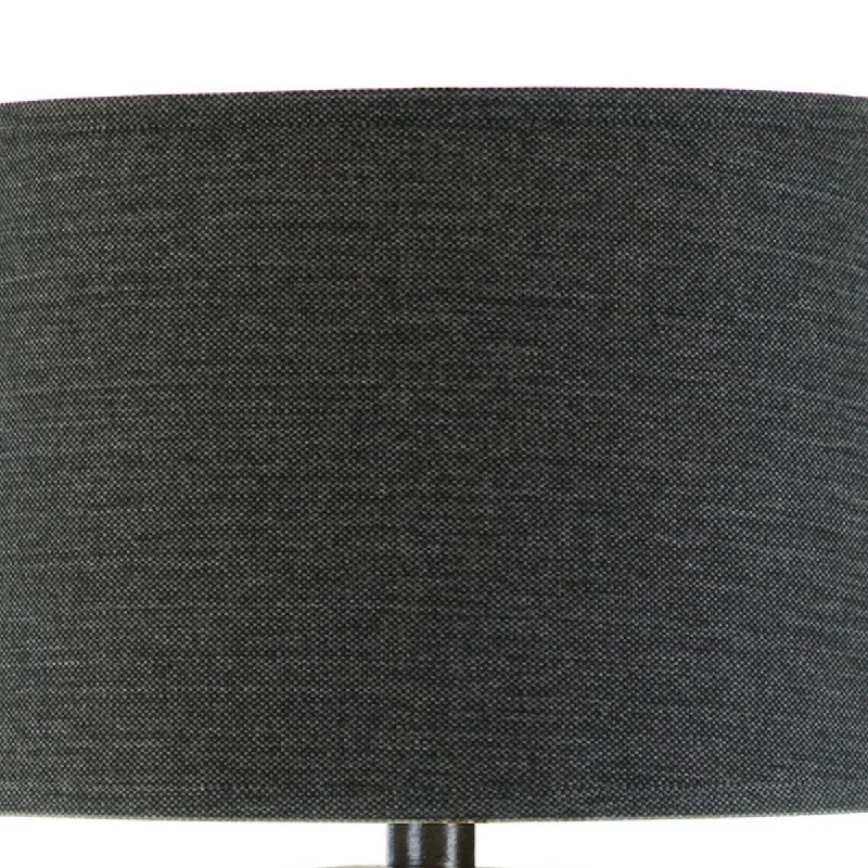 gothic style table lamps with dark finishes for a mysterious lookgothic style table lamps with dark finishes for a mysterious lookZiya 30 Inch Table Lamp, Tall Pedestal Stand, Drum Shade, Stone Gray
